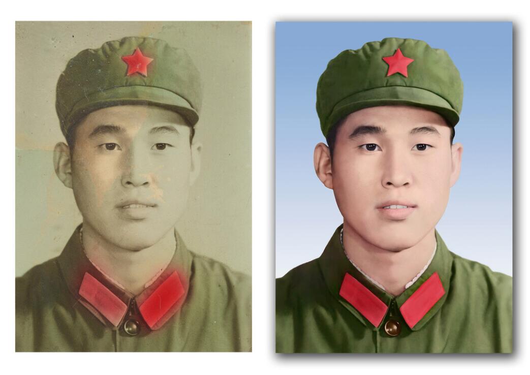 达孜破损照片修复-18